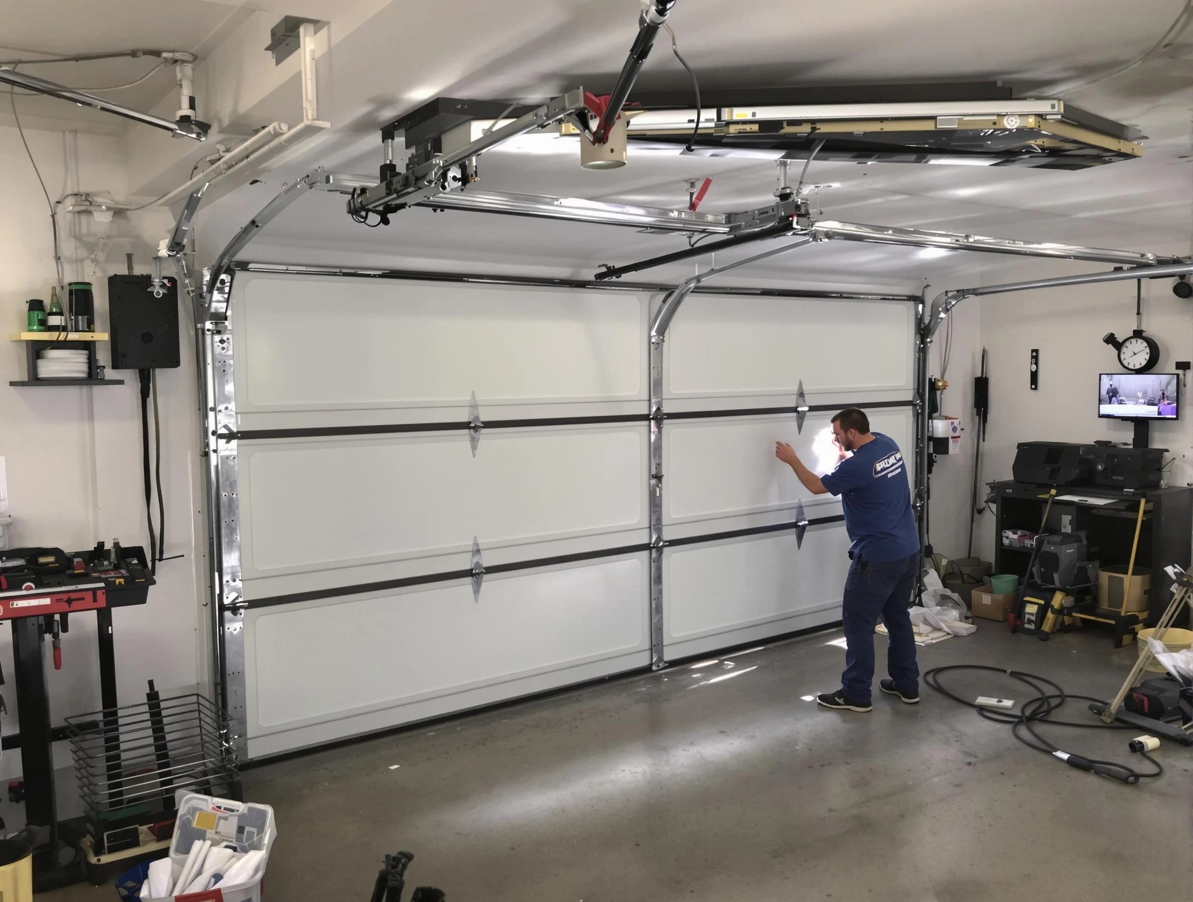 Professional garage door repair service by Richland Garage Door Repair in Richland