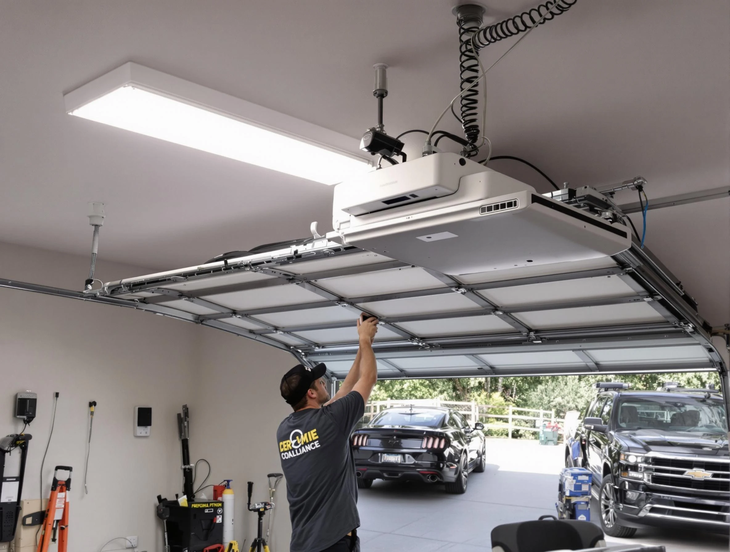 Garage Door Opener Installation in Richland
